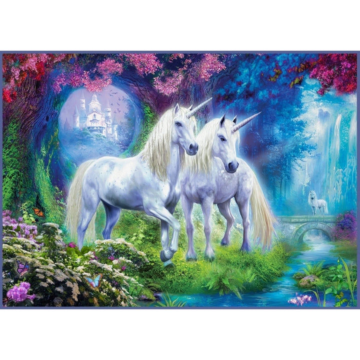 Forest Unicorns Poster Print by Jan Patrick Image 1