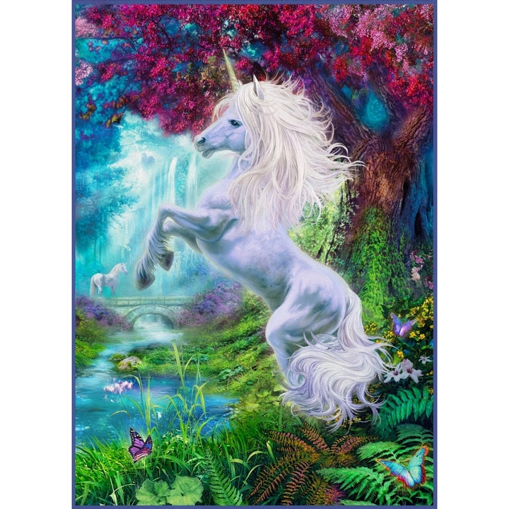 Prancing Unicorn Poster Print by Jan Patrick Image 1