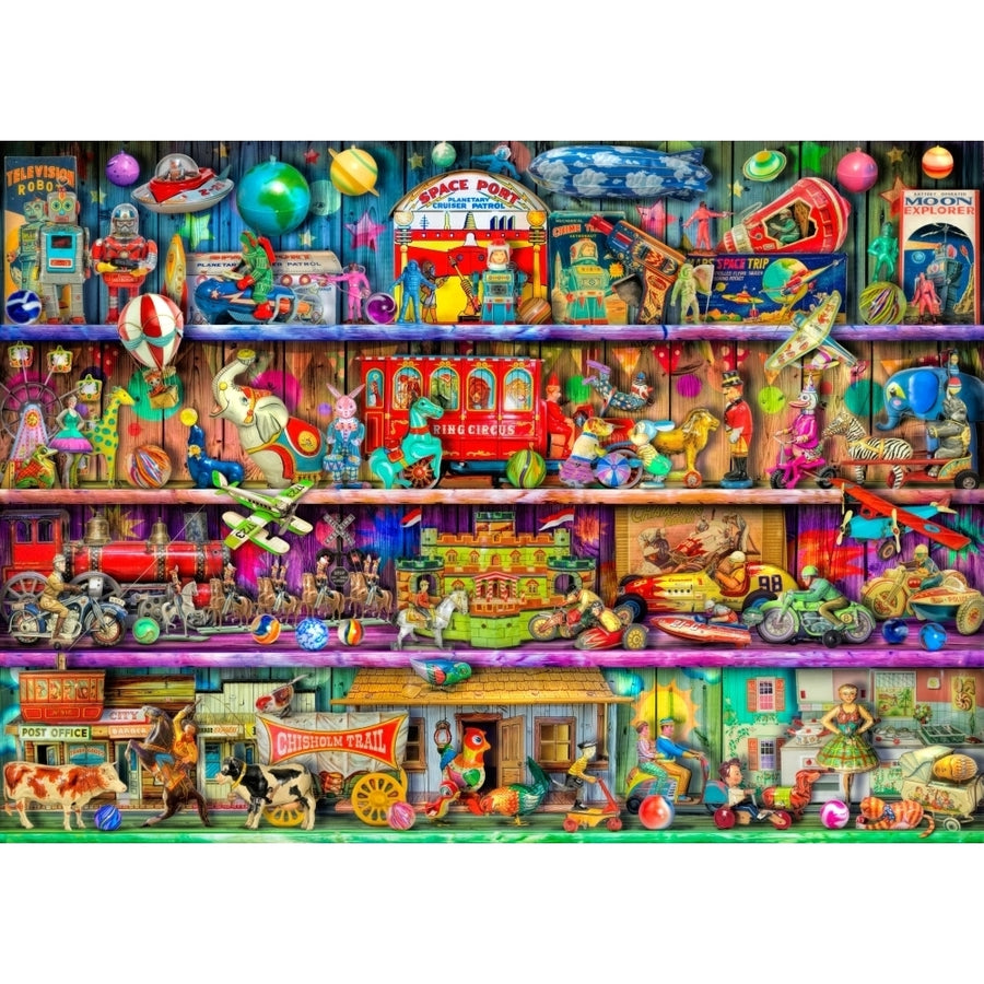 Vintage Toys II Poster Print by Aimee Stewart Image 1