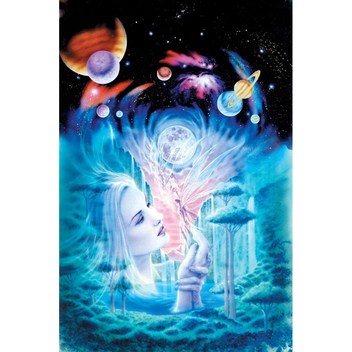 Fairy Ascent Poster Print by Robin Koni Image 1