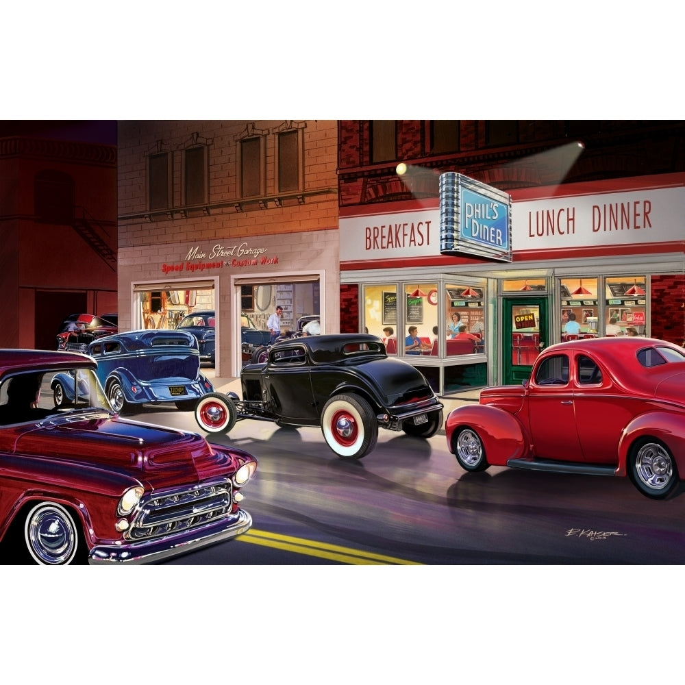 Phils Diner Poster Print by Bruce Kaiser Image 1