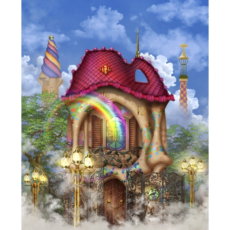 Dreams Of Gaudi Poster Print by Ciro Marchetti Image 1