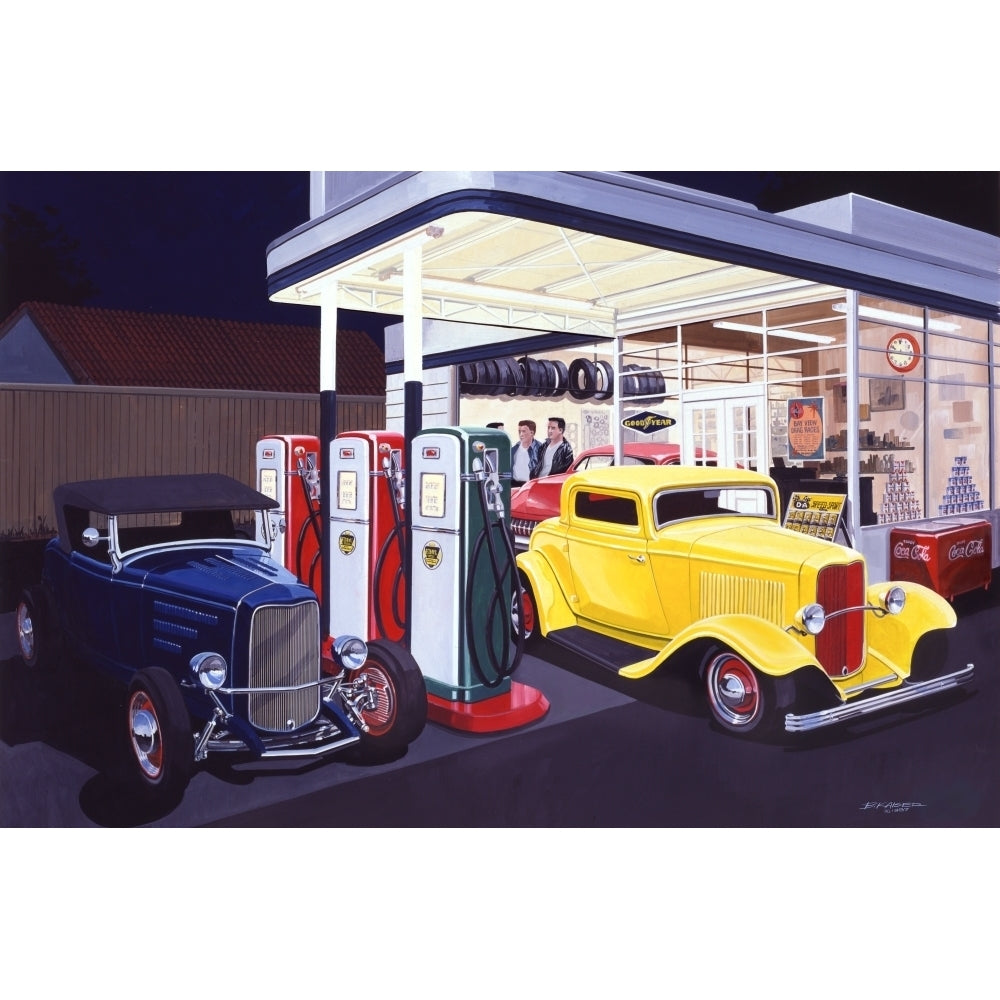 Deuce Service Garage Poster Print by Bruce Kaiser Image 1