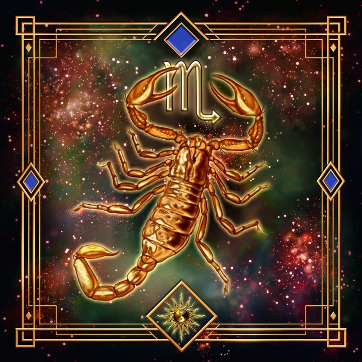 Zodiac Scorpio .Jpg Poster Print by Ciro Marchetti Image 1