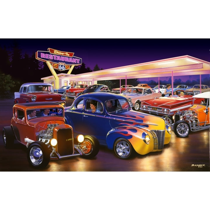 Burger BobS Poster Print by Bruce Kaiser Image 1