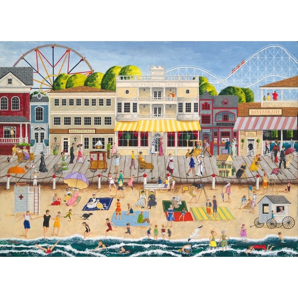 The Old Boardwalk Poster Print by Art Poulin Image 1