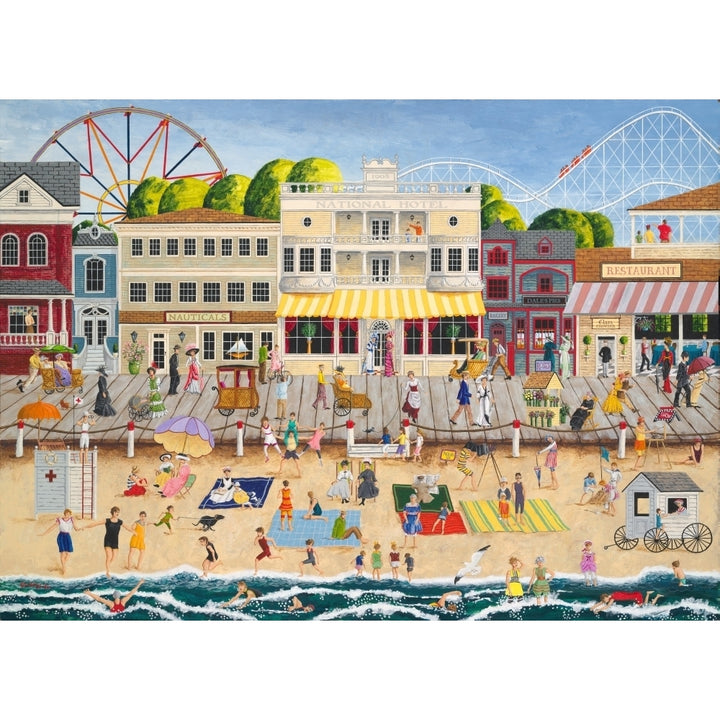 The Old Boardwalk Poster Print by Art Poulin Image 2