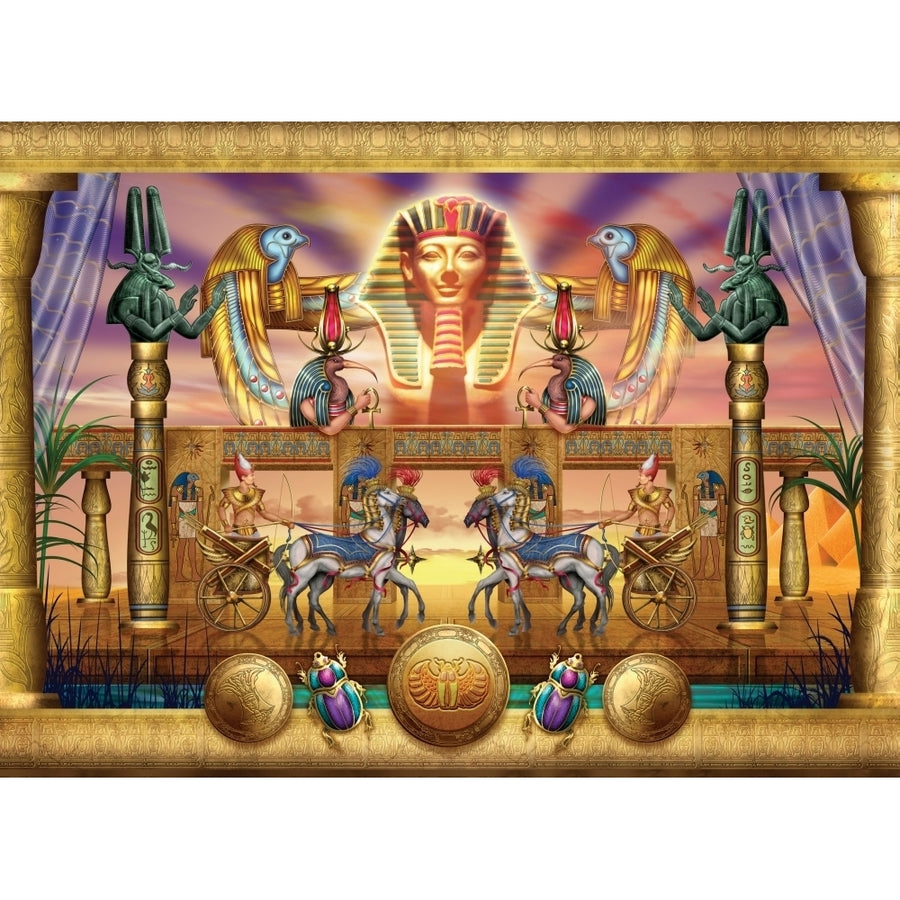 Egyptian Triptych Variant 2 Poster Print by Ciro Marchetti Image 1