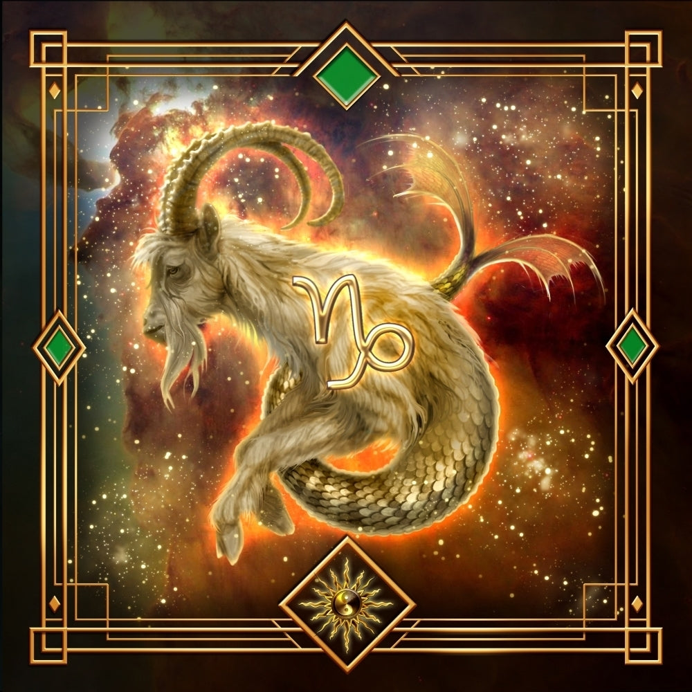 Zodiac Capricorn .Jpg Poster Print by Ciro Marchetti Image 1