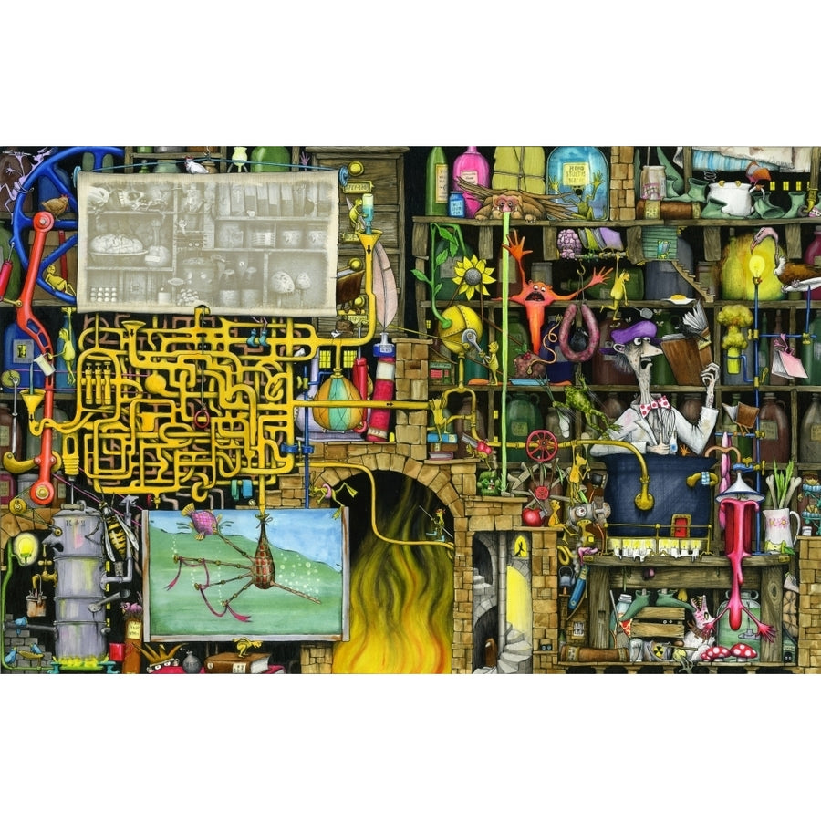 Laboratory Poster Print by Colin Thompson Image 1