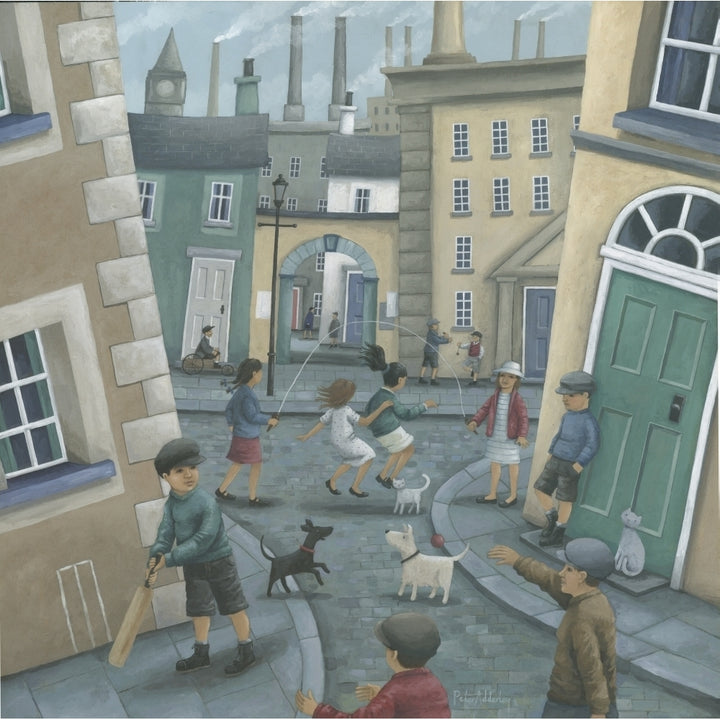 Skipping By The Green Door Poster Print by Peter Adderley Image 2