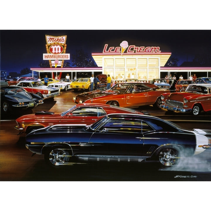 Saturday Night Poster Print by Bruce Kaiser Image 2