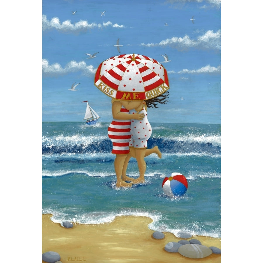 Kiss Me Quick Poster Print by Peter Adderley Image 1