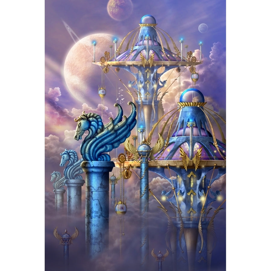 City Of Swords Poster Print by Ciro Marchetti Image 1