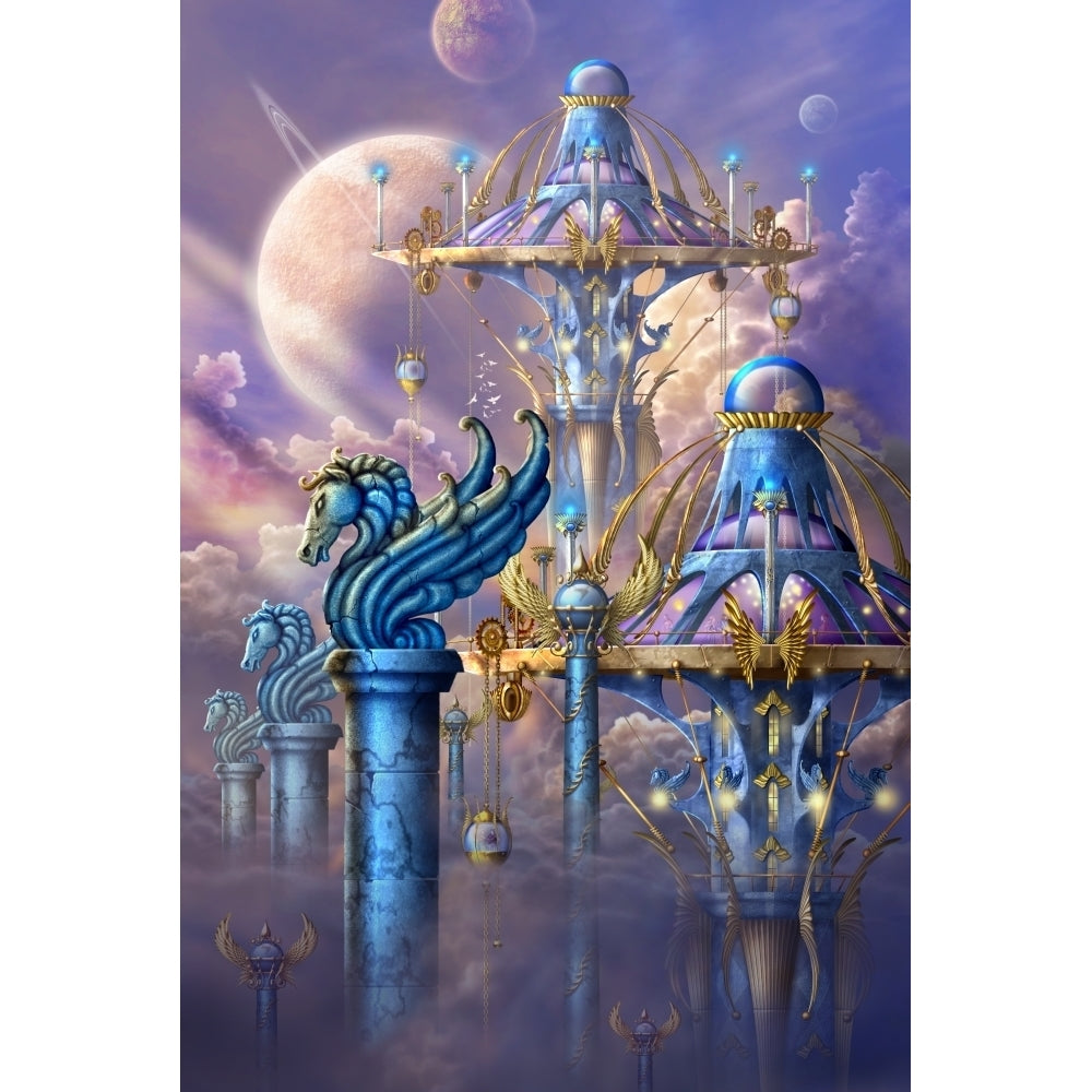 City Of Swords Poster Print by Ciro Marchetti Image 2