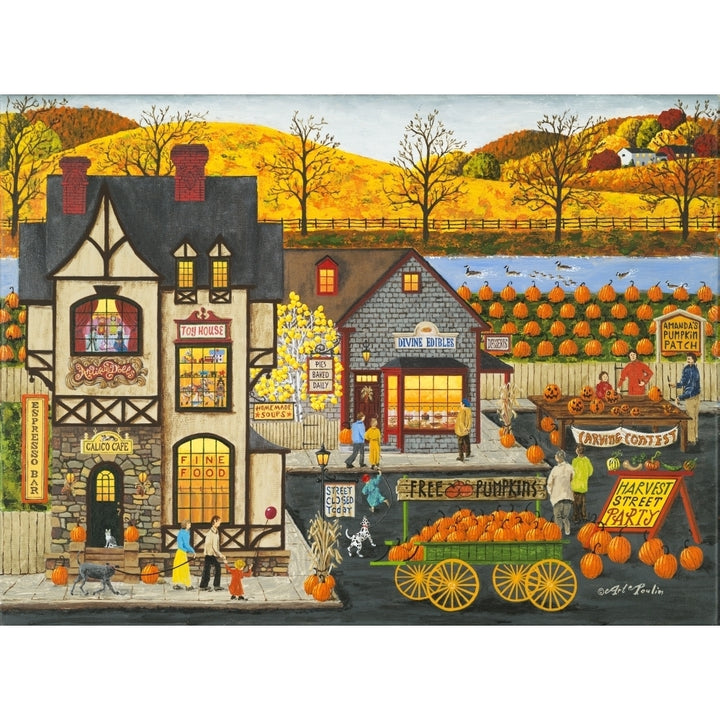 Harvest Street Party Poster Print by Art Poulin Image 2