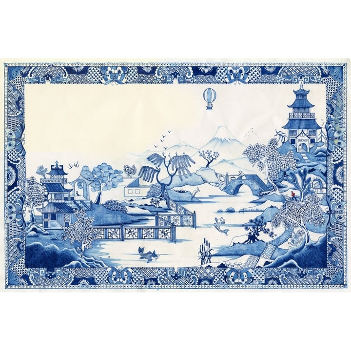 Blue Willow Poster Print by Colin Thompson Image 1