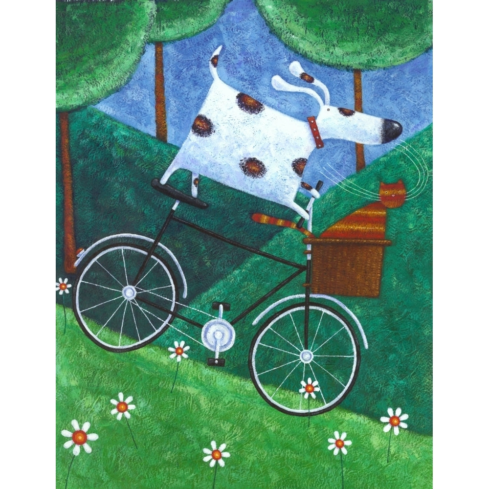 DukeS Bike Ride Poster Print by Peter Adderley Image 2