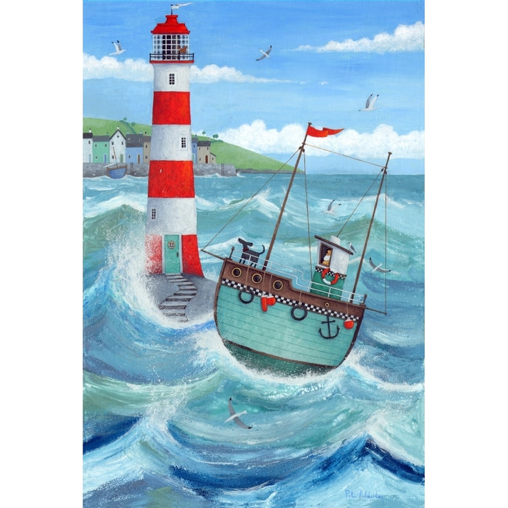 Lighthouse Poster Print by Peter Adderley Image 2