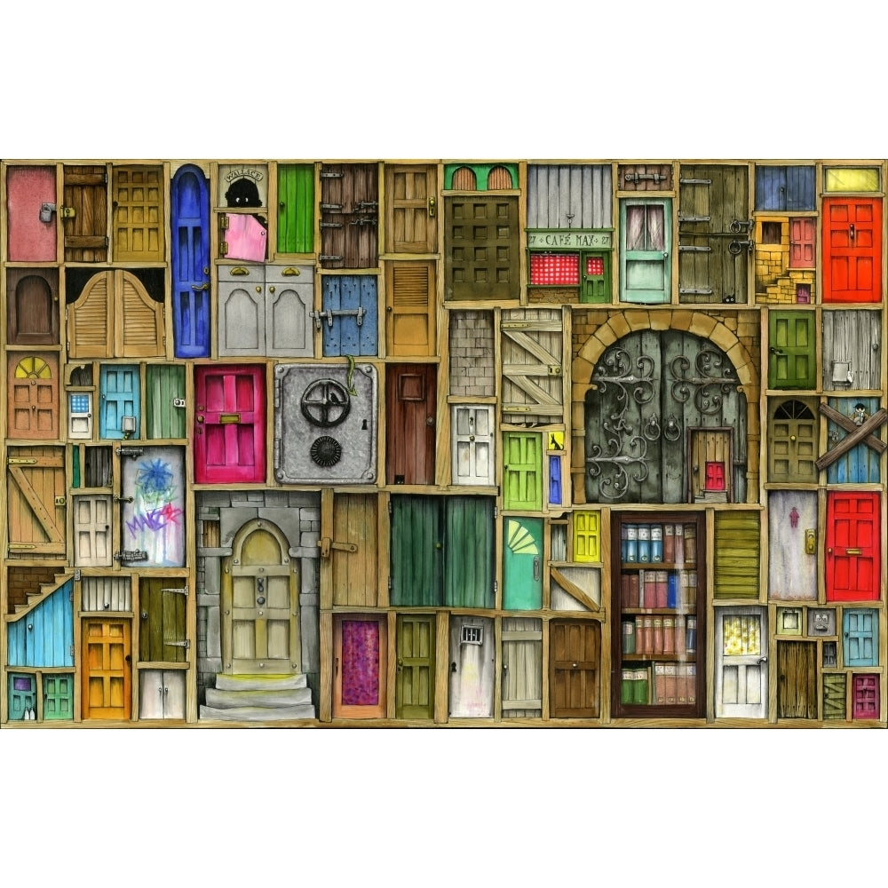 Doors Closed Poster Print by Colin Thompson Image 1