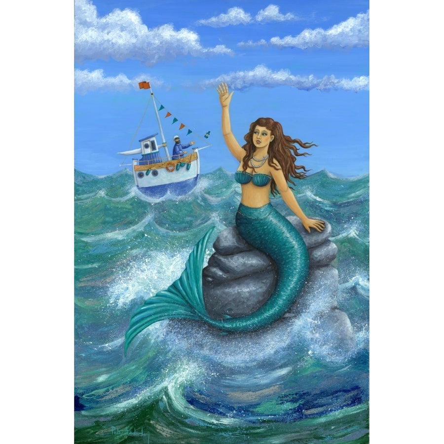 Mermaid Poster Print by Peter Adderley Image 1