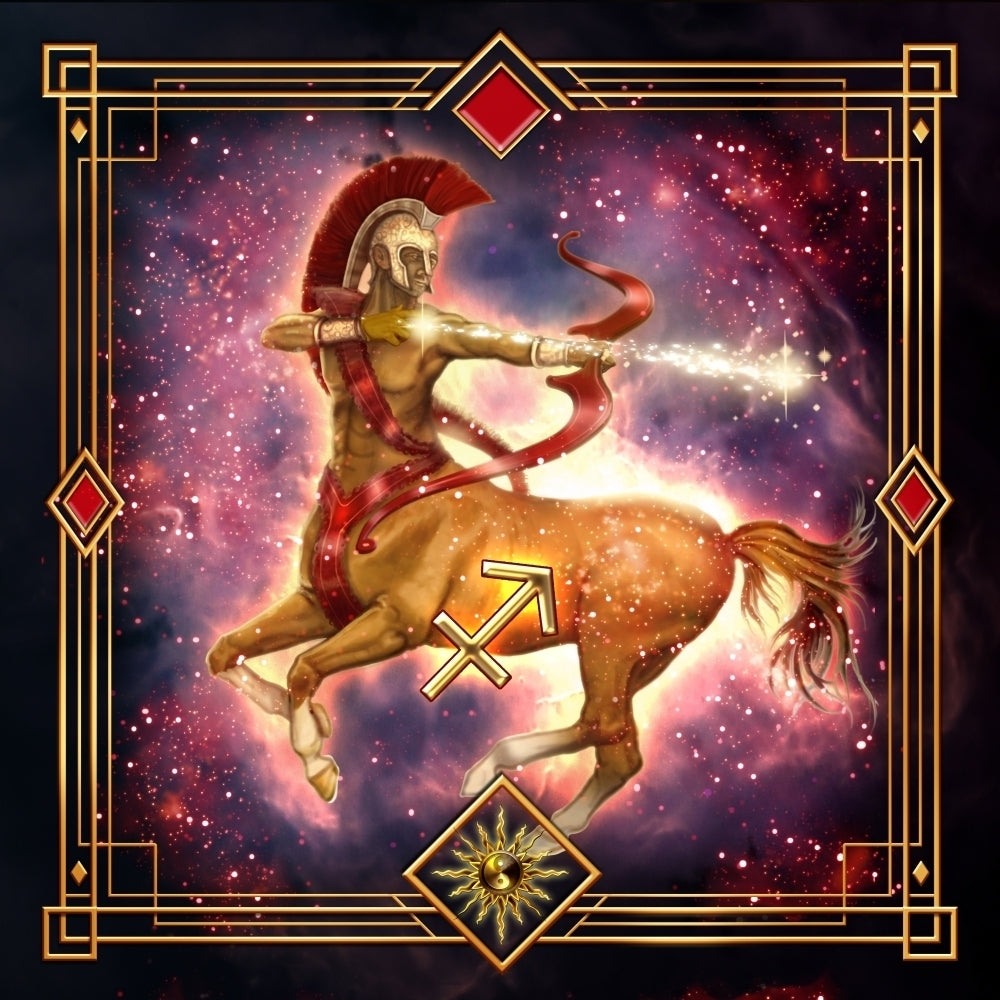 Zodiac Sagittarius .Jpg Poster Print by Ciro Marchetti Image 1