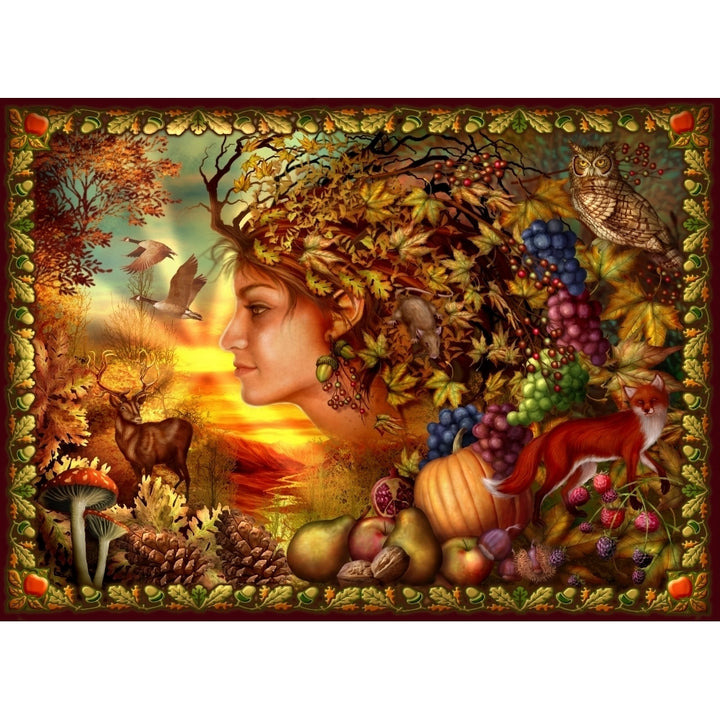 Spirit Of Autumn Variant Poster Print by Ciro Marchetti Image 1