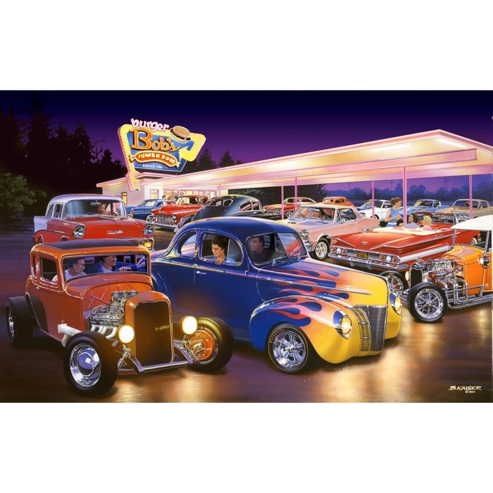 Burger BobS Poster Print by Bruce Kaiser Image 1