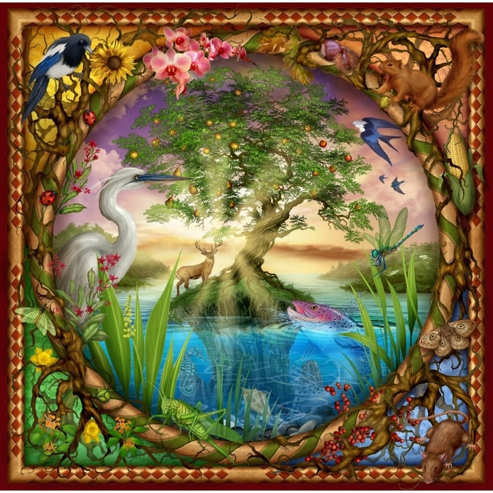 Tree Of Life Poster Print by Ciro Marchetti Image 1