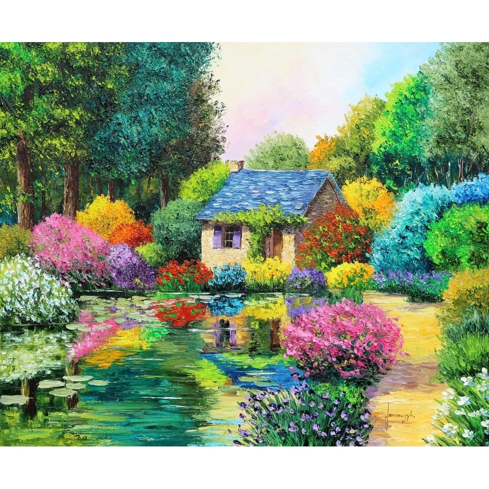 Little house in the wood Poster Print by Jean-Marc Janiaczyk Image 2