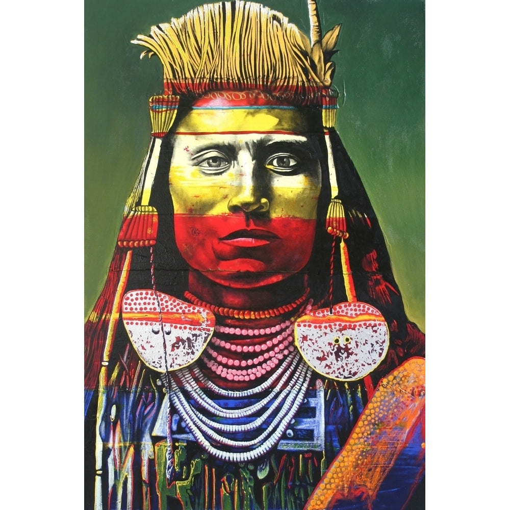 Indian Chief Poster Print by Graeme Stevenson Image 2