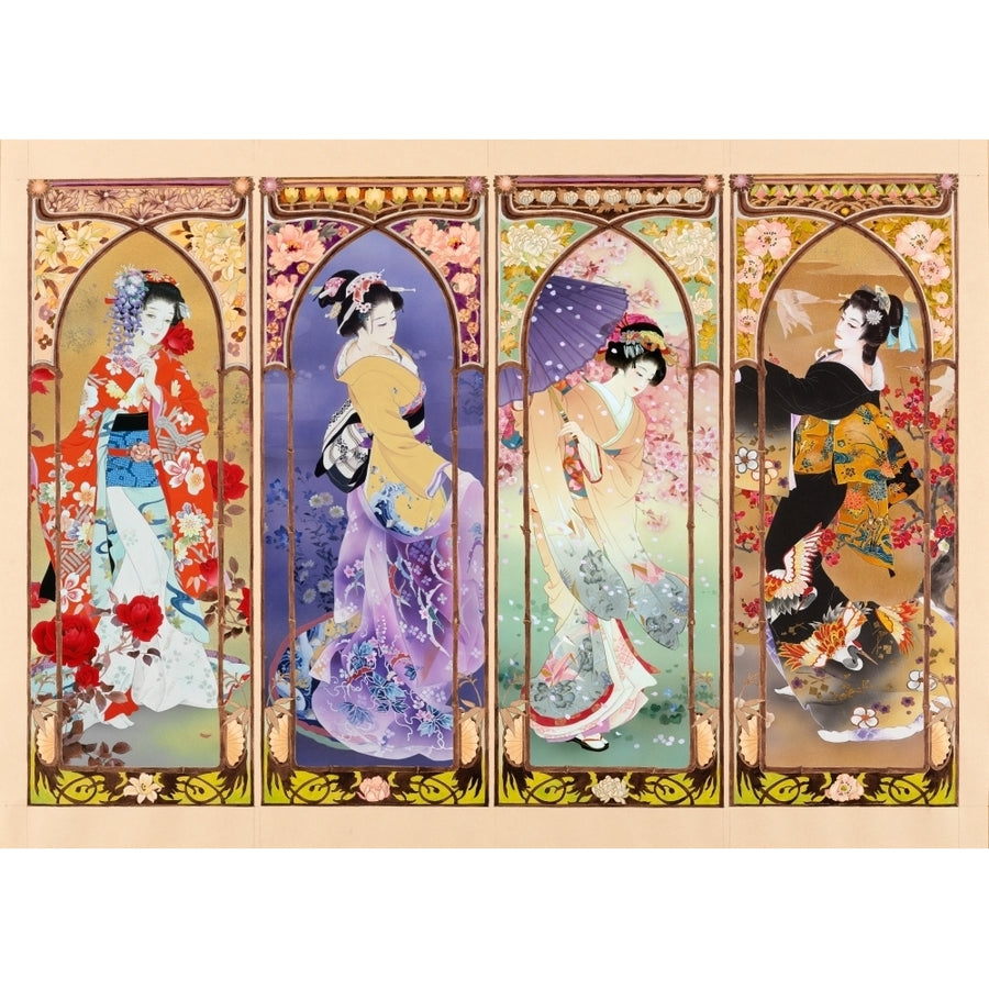 Oriental Gate Multi-Pic Poster Print by Haruyo Morita Image 1