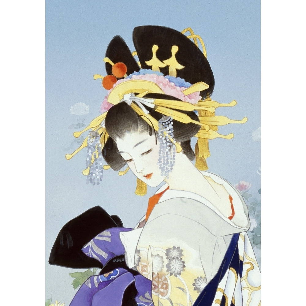 Kiku Poster Print by Haruyo Morita Image 2