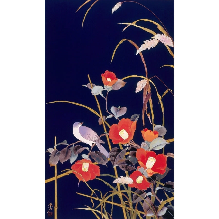 Oriental Wildflowers Poster Print by Haruyo Morita Image 1