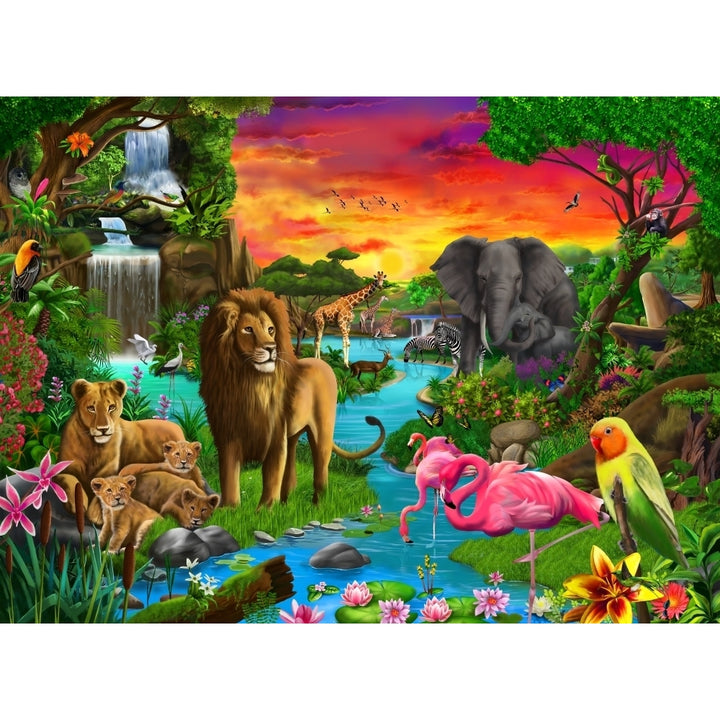 African Paradise Poster Print by Gerald Newton Image 1