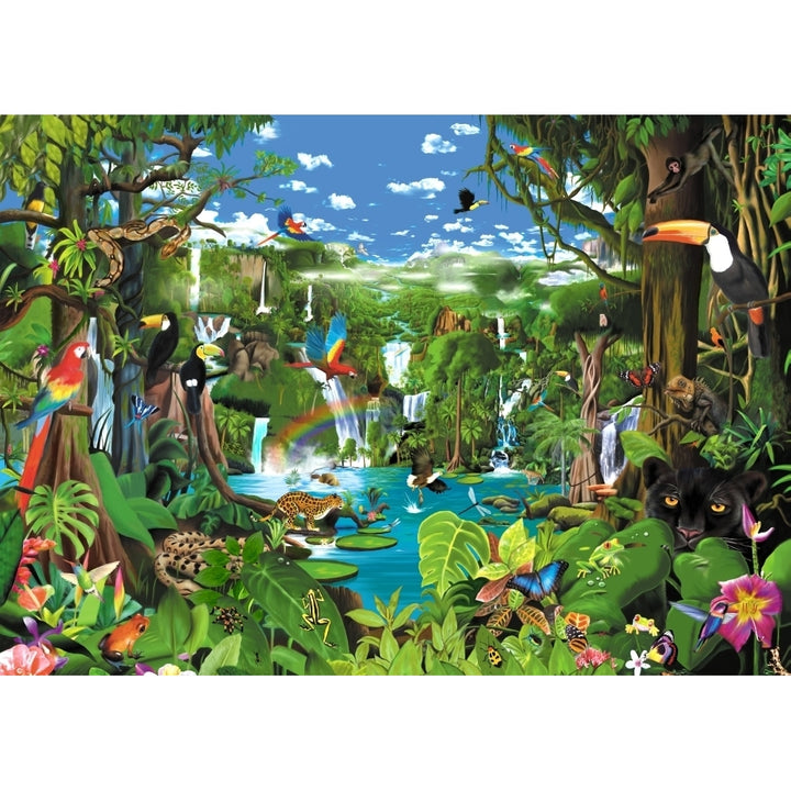 Magnificent Rainforest Poster Print by Gerald Newton Image 1