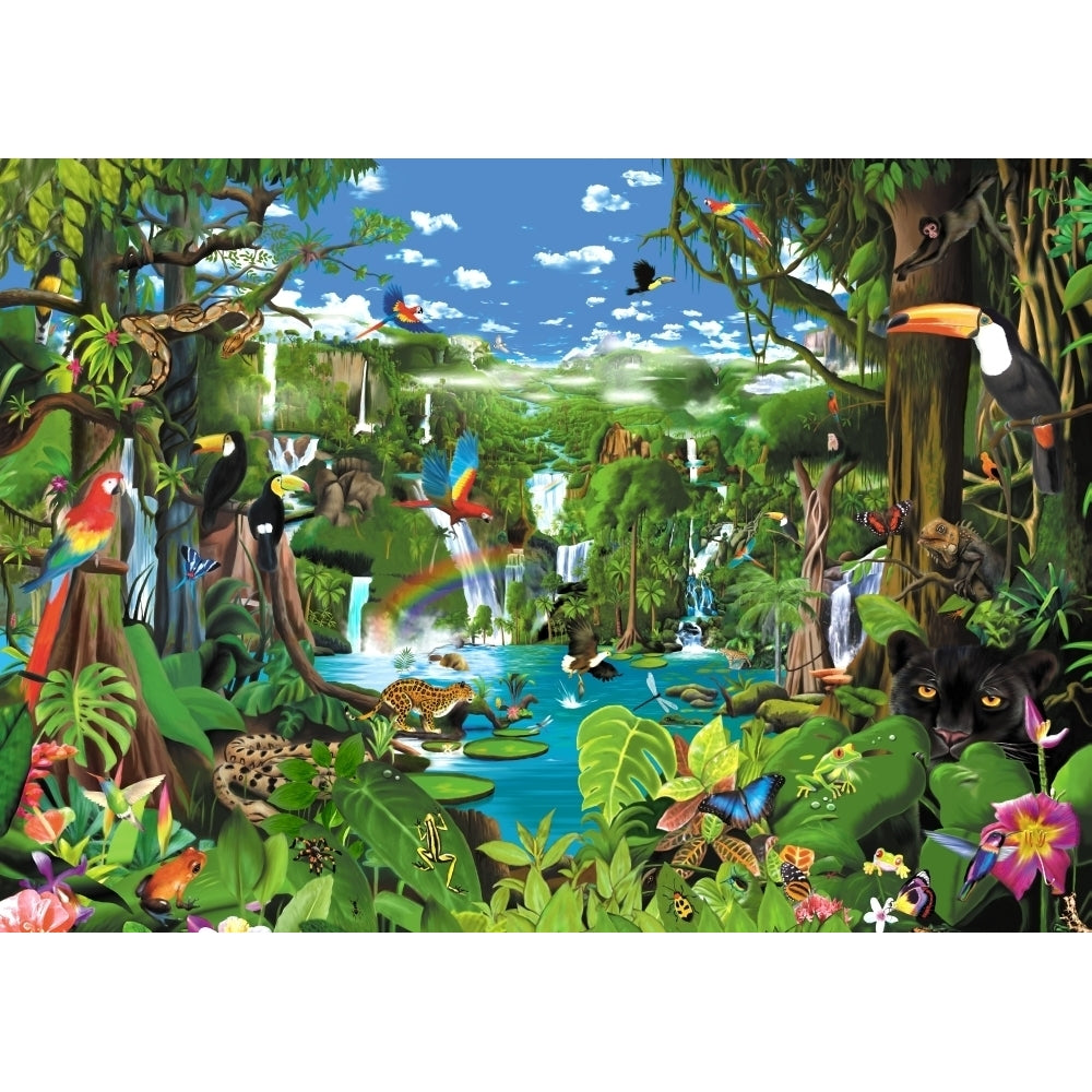 Magnificent Rainforest Poster Print by Gerald Newton Image 2