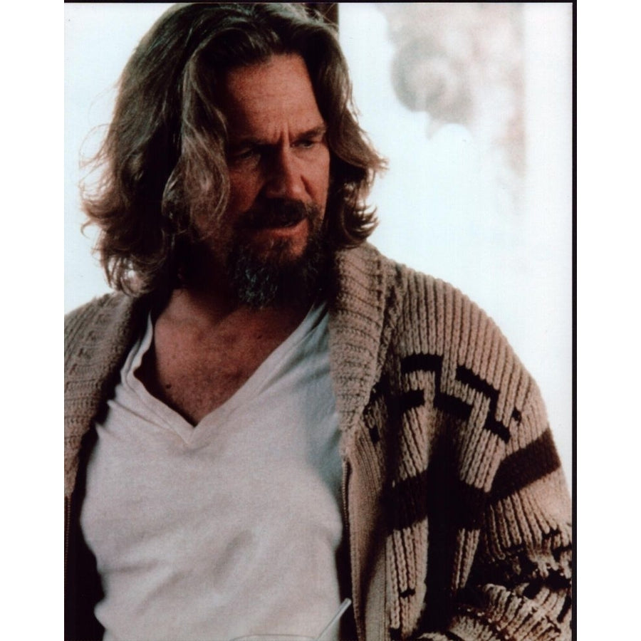 Jeff Bridges Wearing Shirt And Sweater In The Big Lebowski Photo Print - Item MVM01888 Image 1