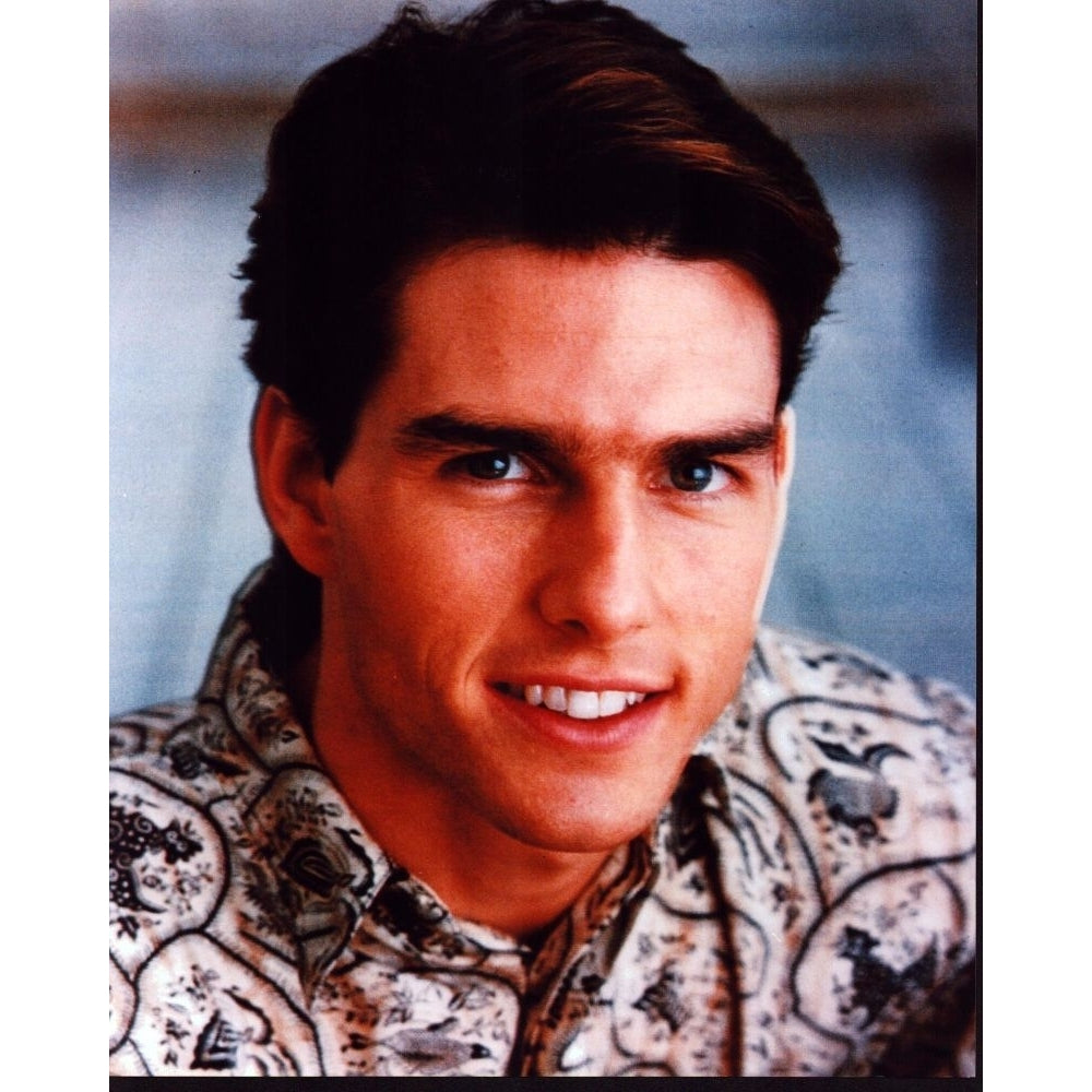 Tom Cruise Headshot In Paisley Shirt Photo Print - Item MVM02274 Image 1