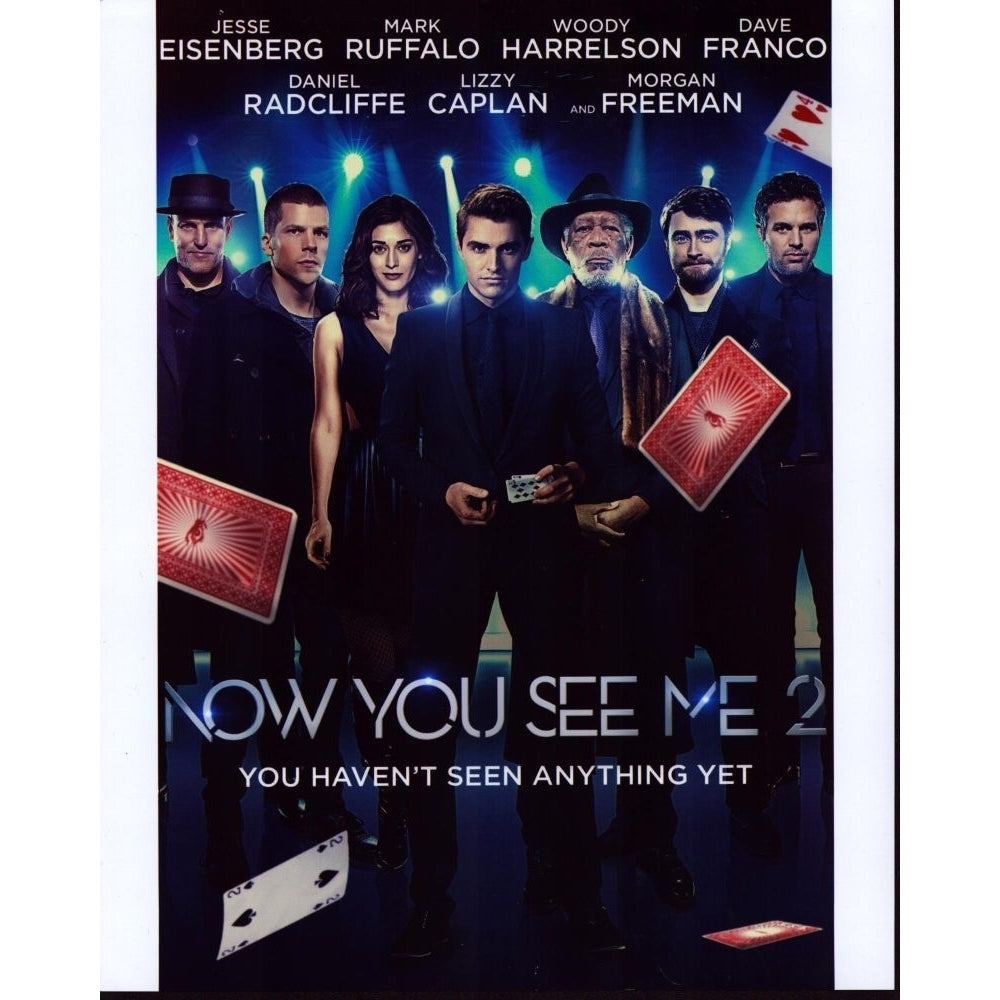 Now You See Me 2 Group With Cars Promo Poster Photo Print - Item MVM02197 Image 1