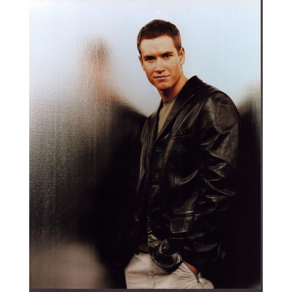 Mark-Paul Gosselaar Leather Jacket On Silver Wall Photo Print - Item MVM03165 Image 1