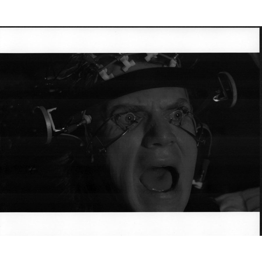 Malcolm Mcdowell With Eyes Held Open In A Clockwork Orange Photo Print - Item MVM02914 Image 1