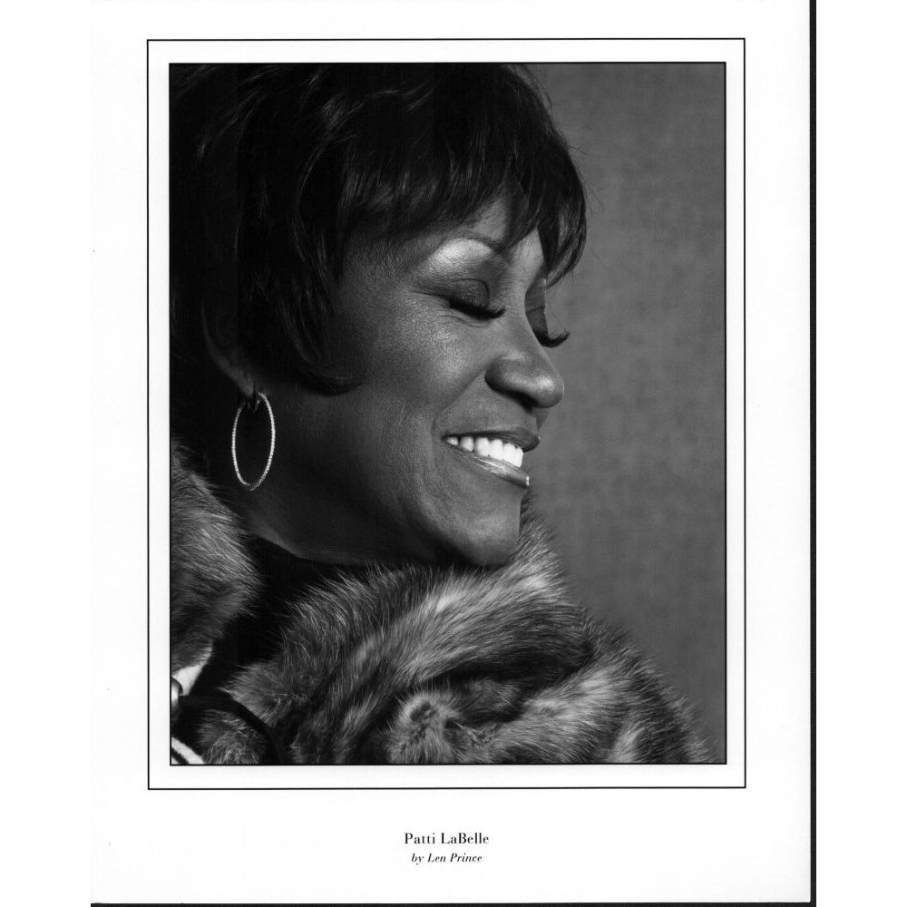 Patti Labelle By Len Prince Black And White Photo Print - Item MVM03140 Image 1