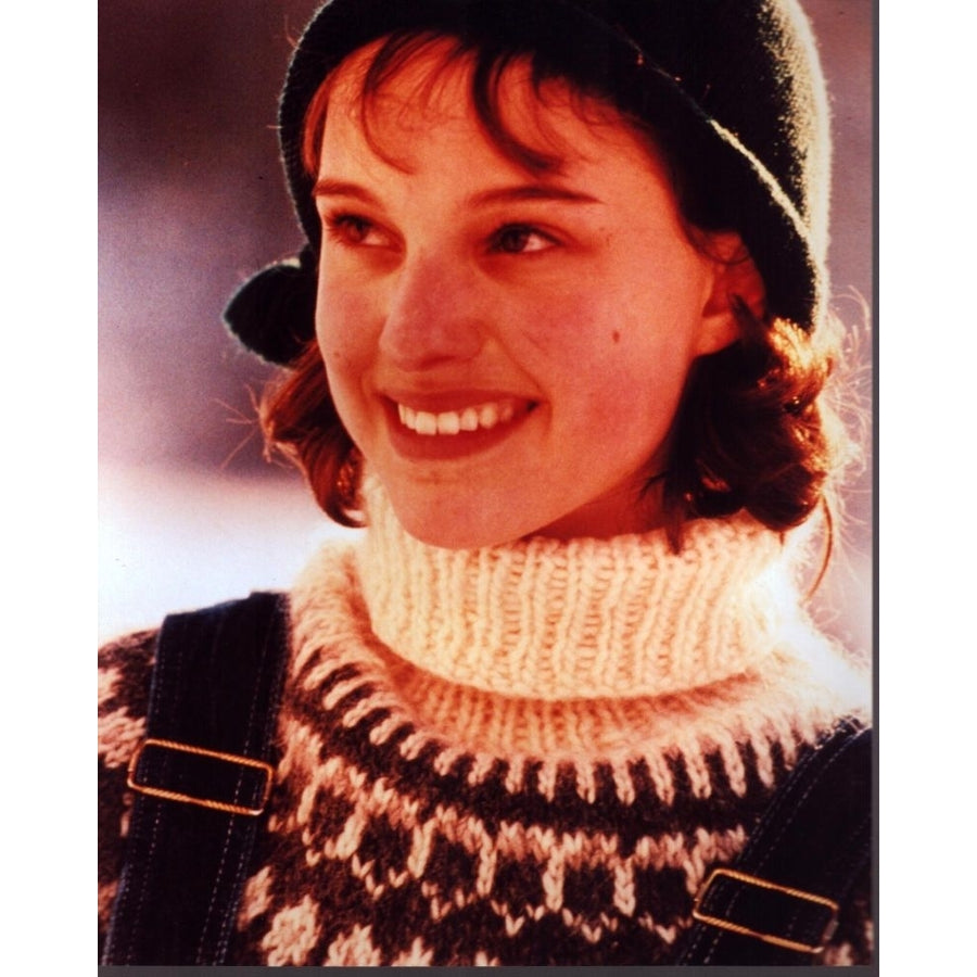 Natalie Portman Wearing Sweater And Overalls In Beautiful Girls Photo Print - Item MVM03377 Image 1