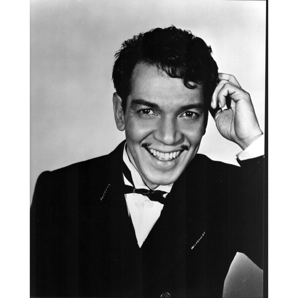 Cantinflas Headshot In Tuxedo Black And White Photo Print - Item MVM03465 Image 1