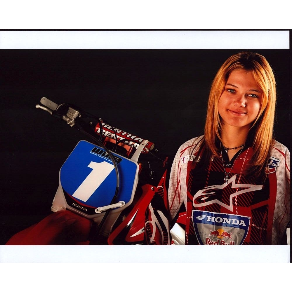 Ashley Fiolek Wearing Motocross Gear Photo Print - Item MVM01081 Image 1