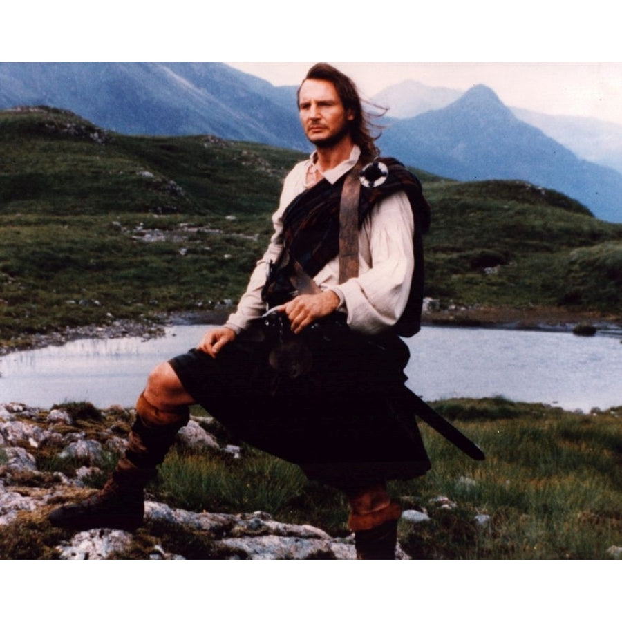 Liam Neeson Wearing Kilt In Rob Roy Photo Print - Item MVM01428 Image 1