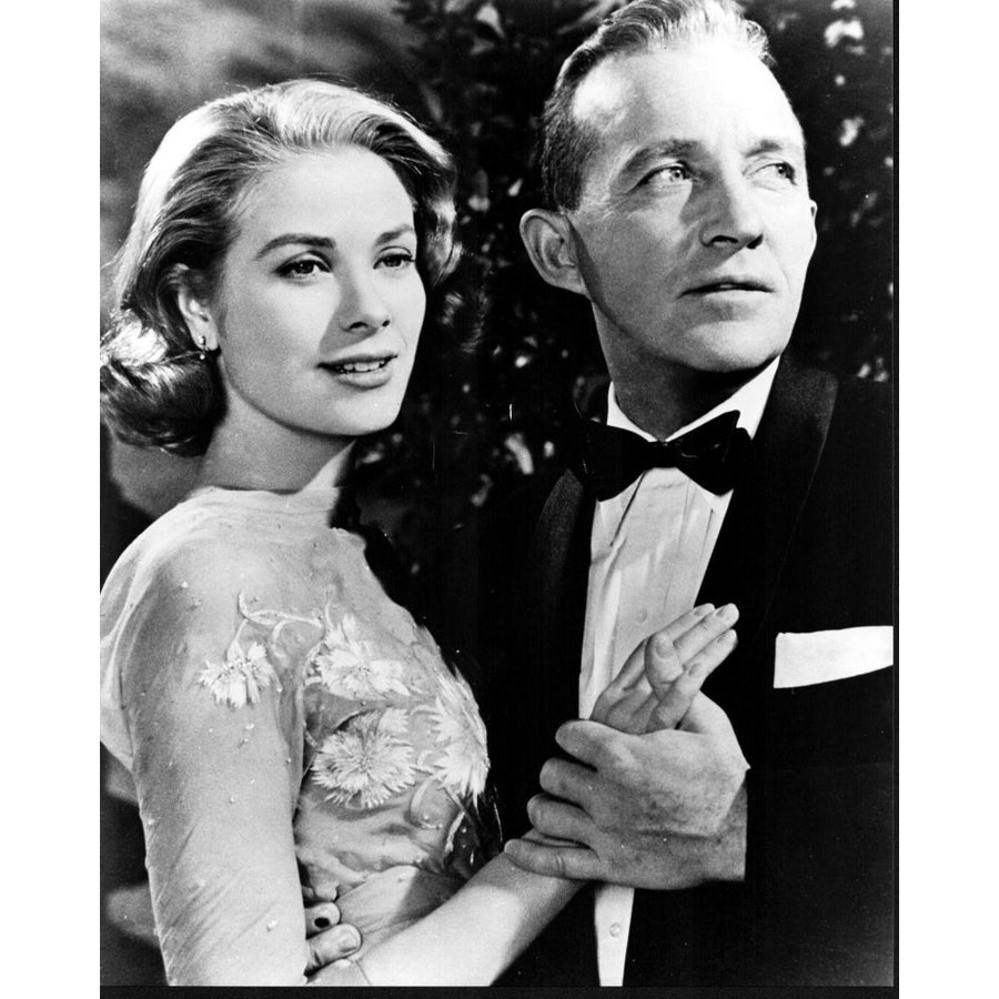 Grace Kelly And Bing Crosby In High Society Black And White Photo Print - Item MVM04130 Image 1