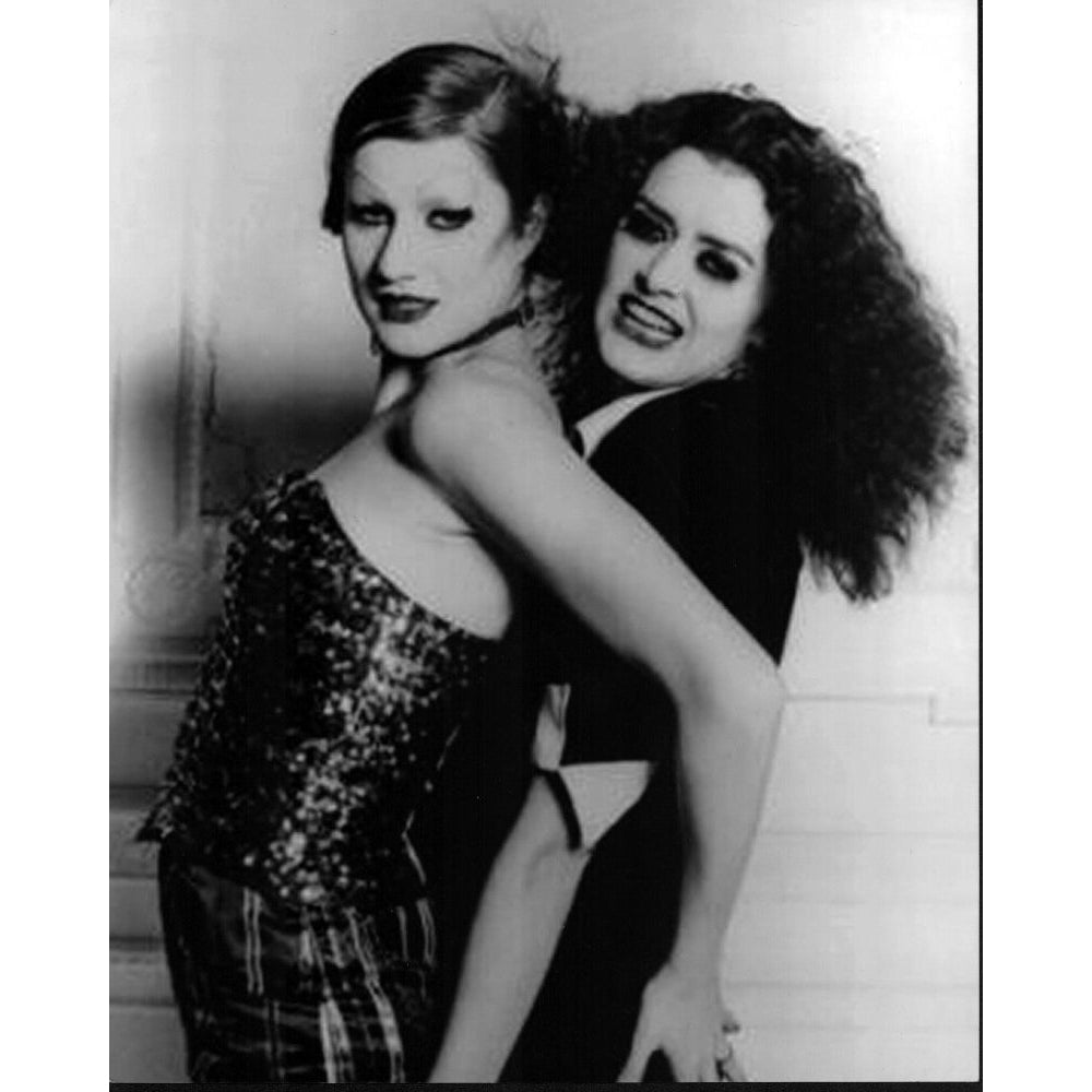 Nell Campbell And Patricia Quinn In The Rocky Horror Picture Show Black And White Photo Print - Item MVM04434 Image 1