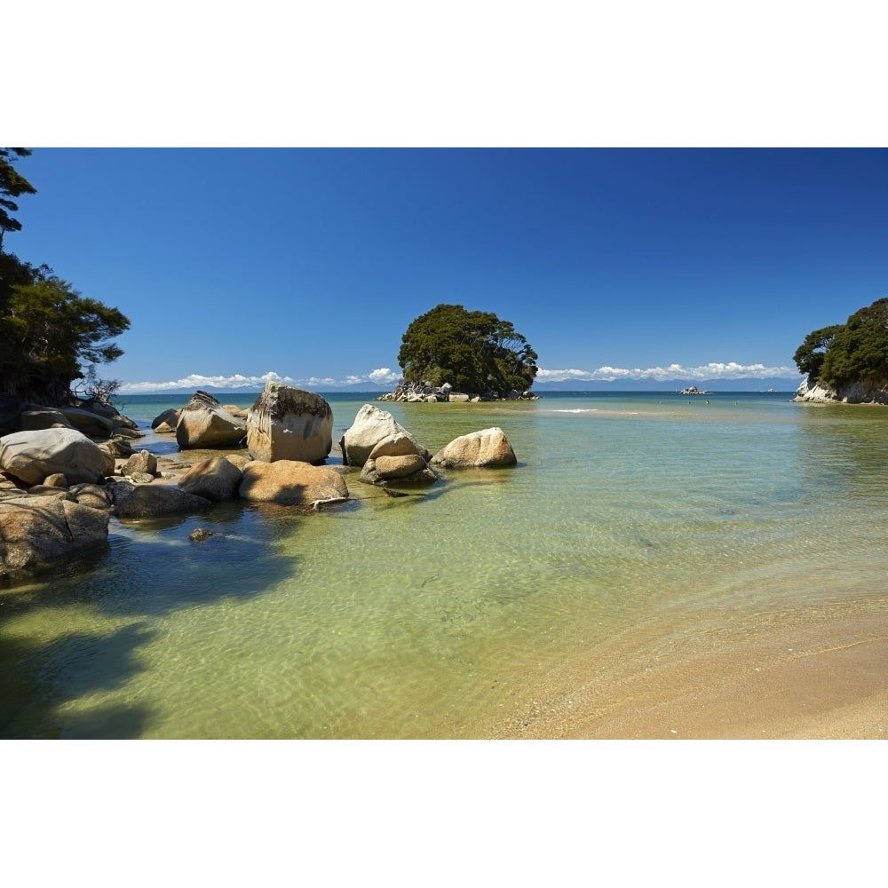 Mosquito Bay Abel Tasman National Park Nelson Region South Island Zealand Poster Print by David Wall Image 1